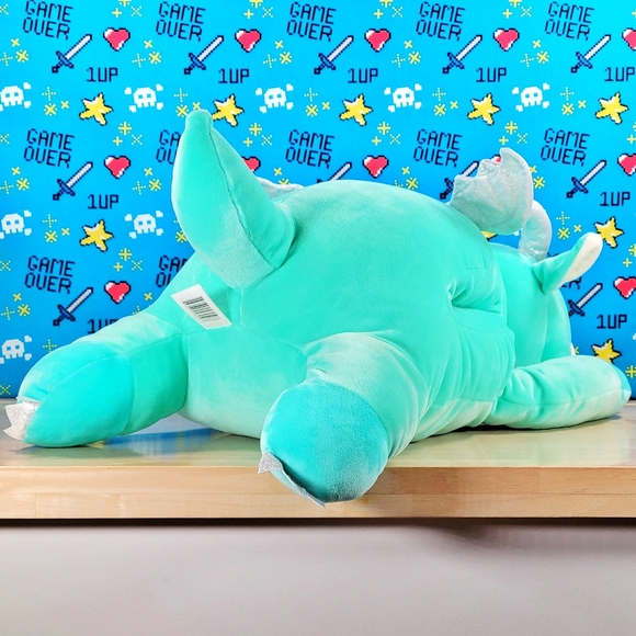 Squishmallow Miles the Dragon 22" UltraSoft Hugmallows Easter Version Plush NWT - Picture 4 of 11